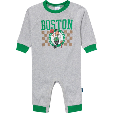 Baby Neutral Boston Celtics Romper