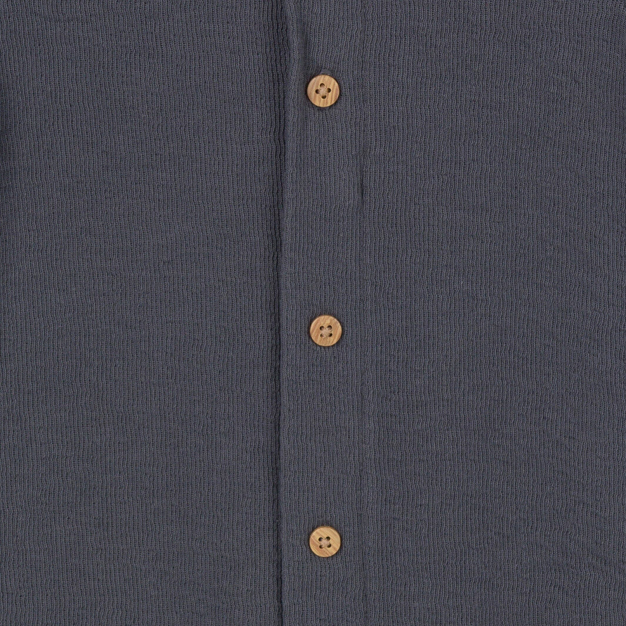 Baby Neutral Charcoal Hooded Romper