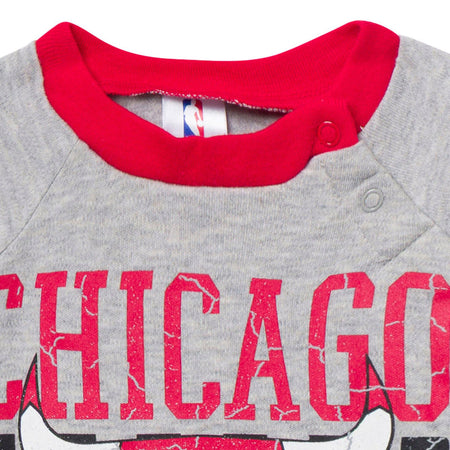 Baby Neutral Chicago Bulls Romper