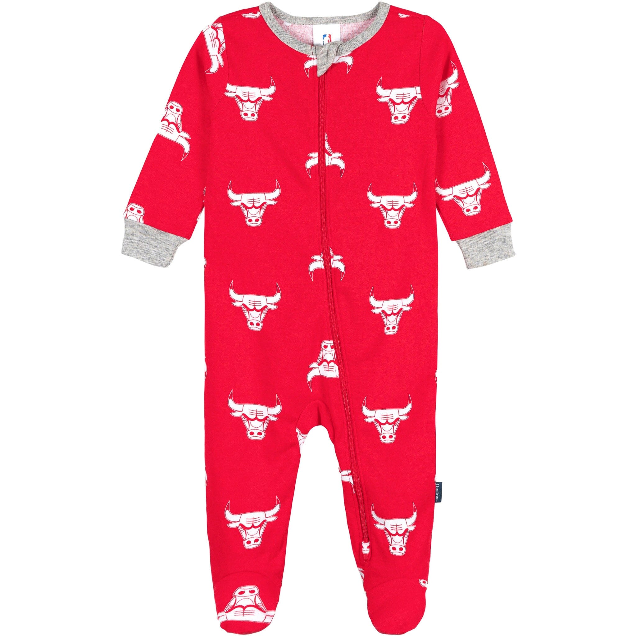 Baby Neutral Chicago Bulls Sleep 'N Play Sleepwear Gerber® 