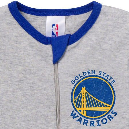 Baby Neutral Golden State Warriors Footless Pajamas