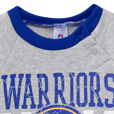 Baby Neutral Golden State Warriors Romper