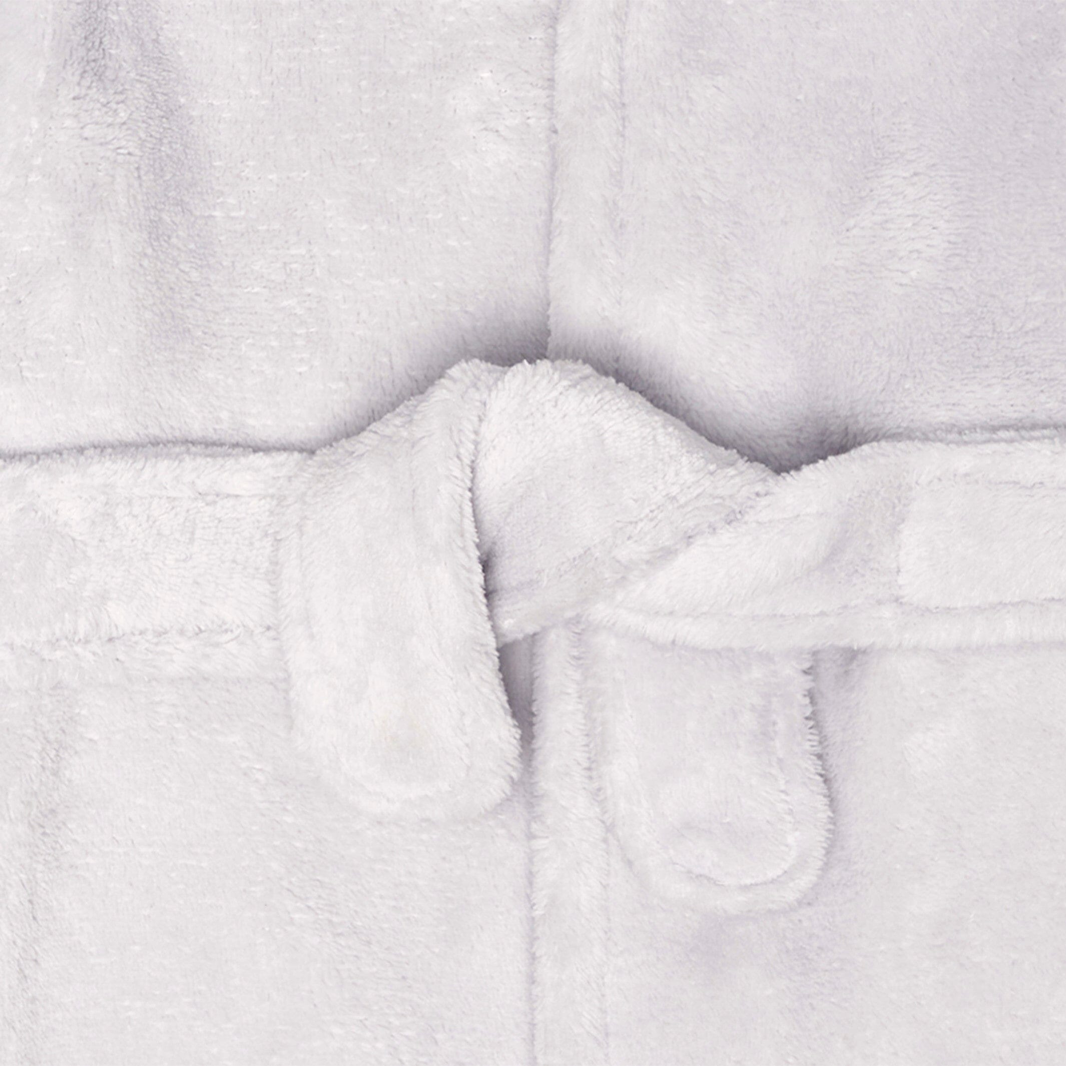 Baby Neutral Grey Elephant Robe