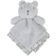 Embroidered Neutral Light Gray Security Blanket