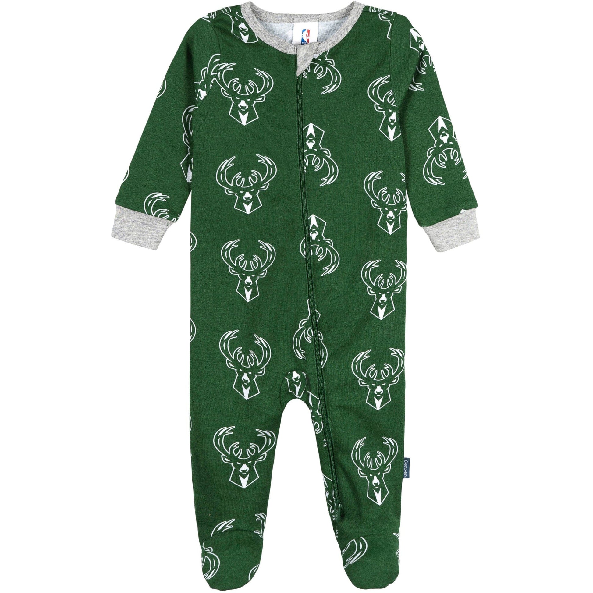 Baby Neutral Milwaukee Bucks Sleep 'N Play Sleepwear Gerber® 