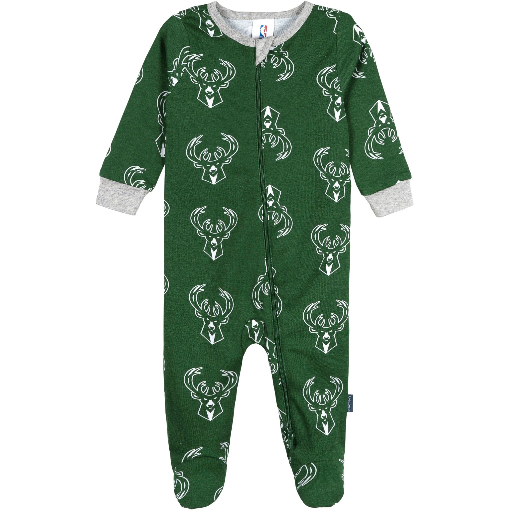 Baby Neutral Milwaukee Bucks Sleep 'N Play Sleepwear Gerber® 