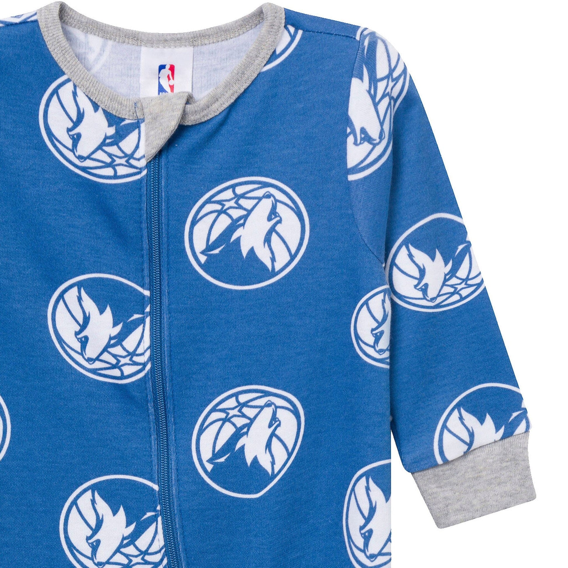 Baby Neutral Minnesota Timberwolves Sleep 'N Play Sleepwear Gerber® 