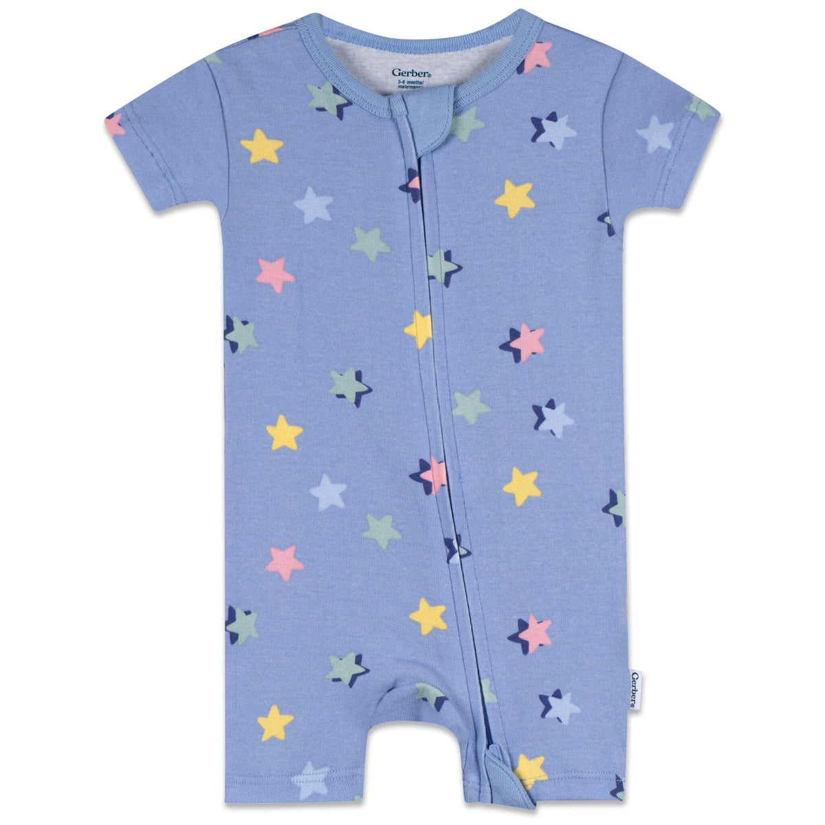 Baby Neutral Stars Snug Fit Romper sleepwear Gerber® 