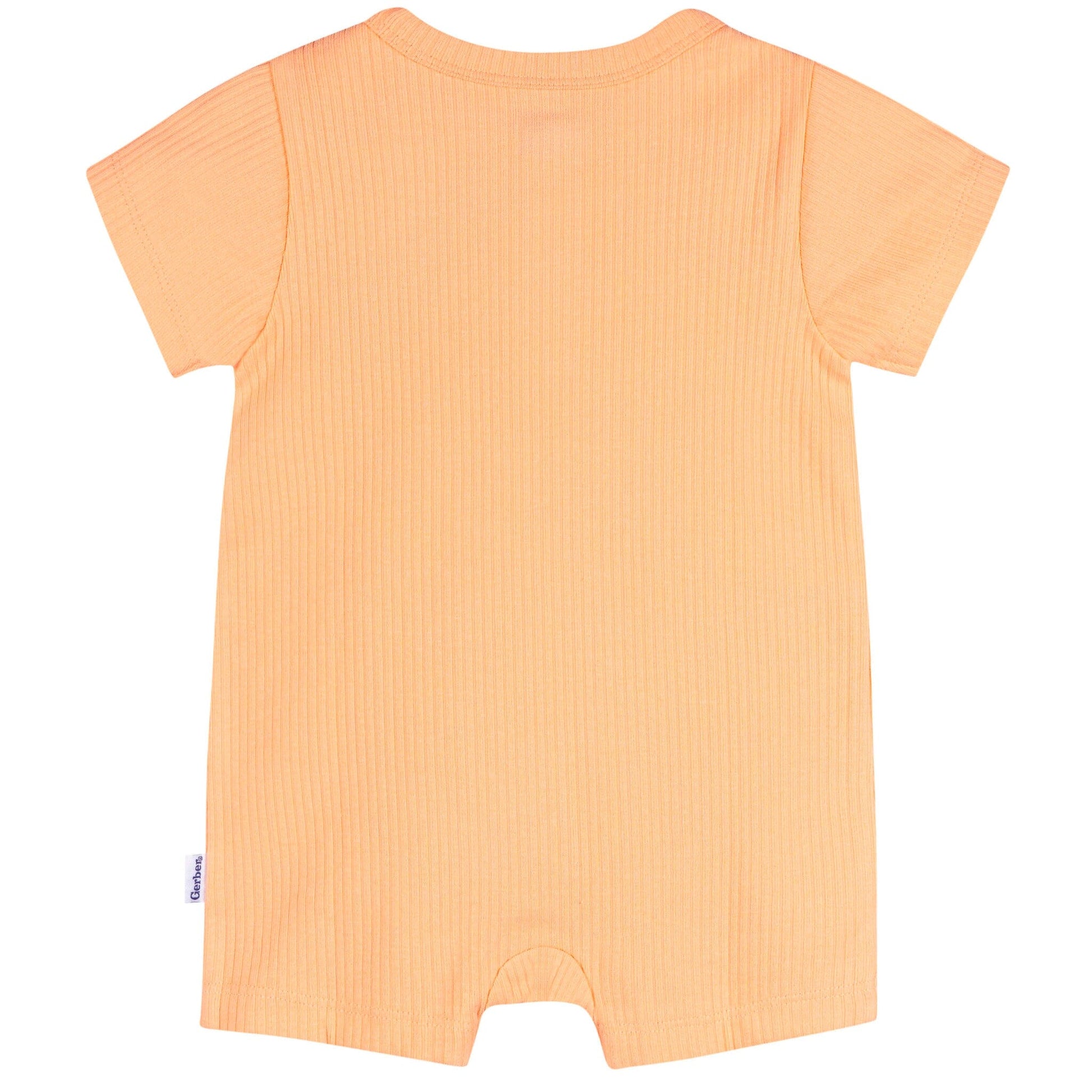 Baby Neutral Peach Short Sleeve Romper rompers Gerber® 