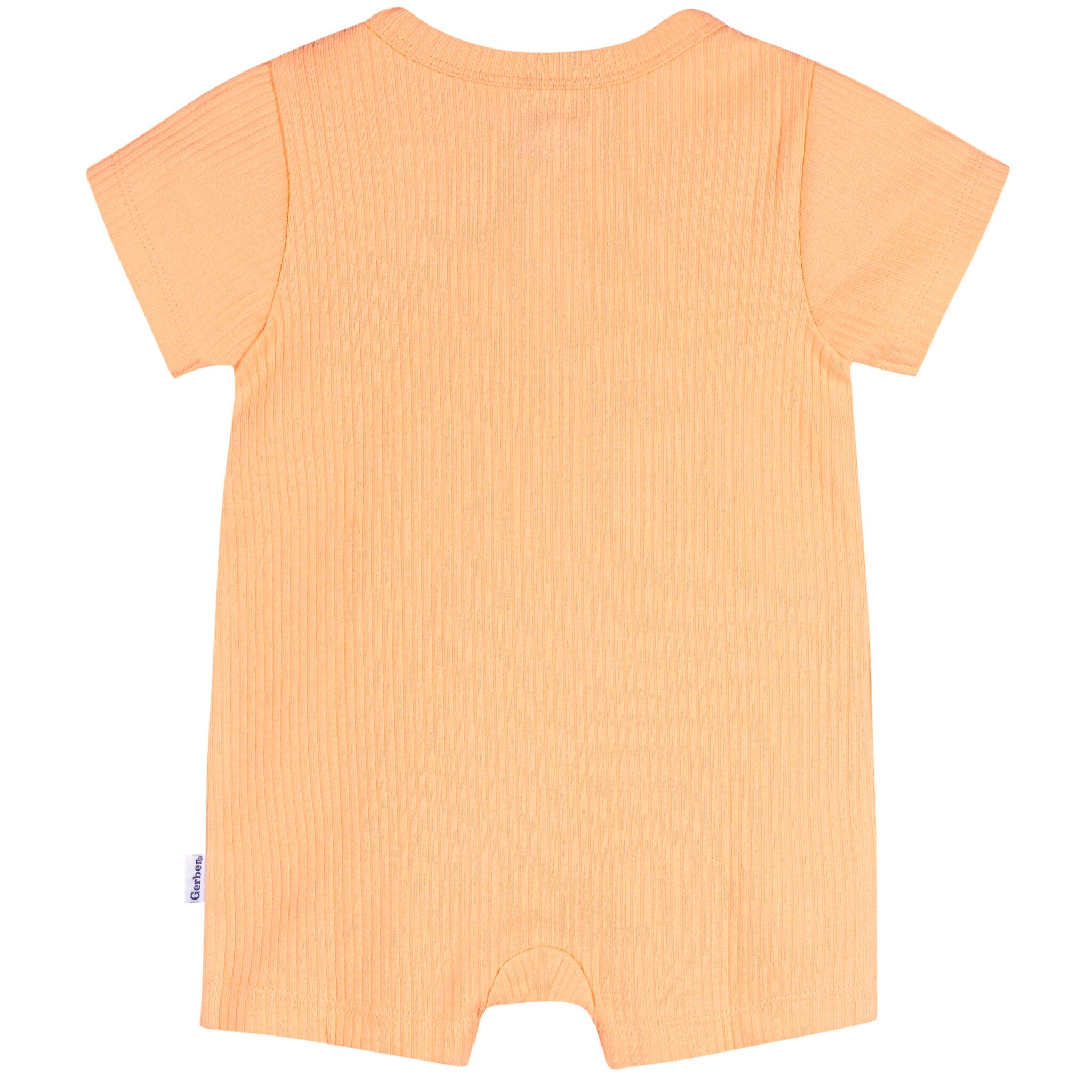 Baby Neutral Peach Short Sleeve Romper rompers Gerber® 