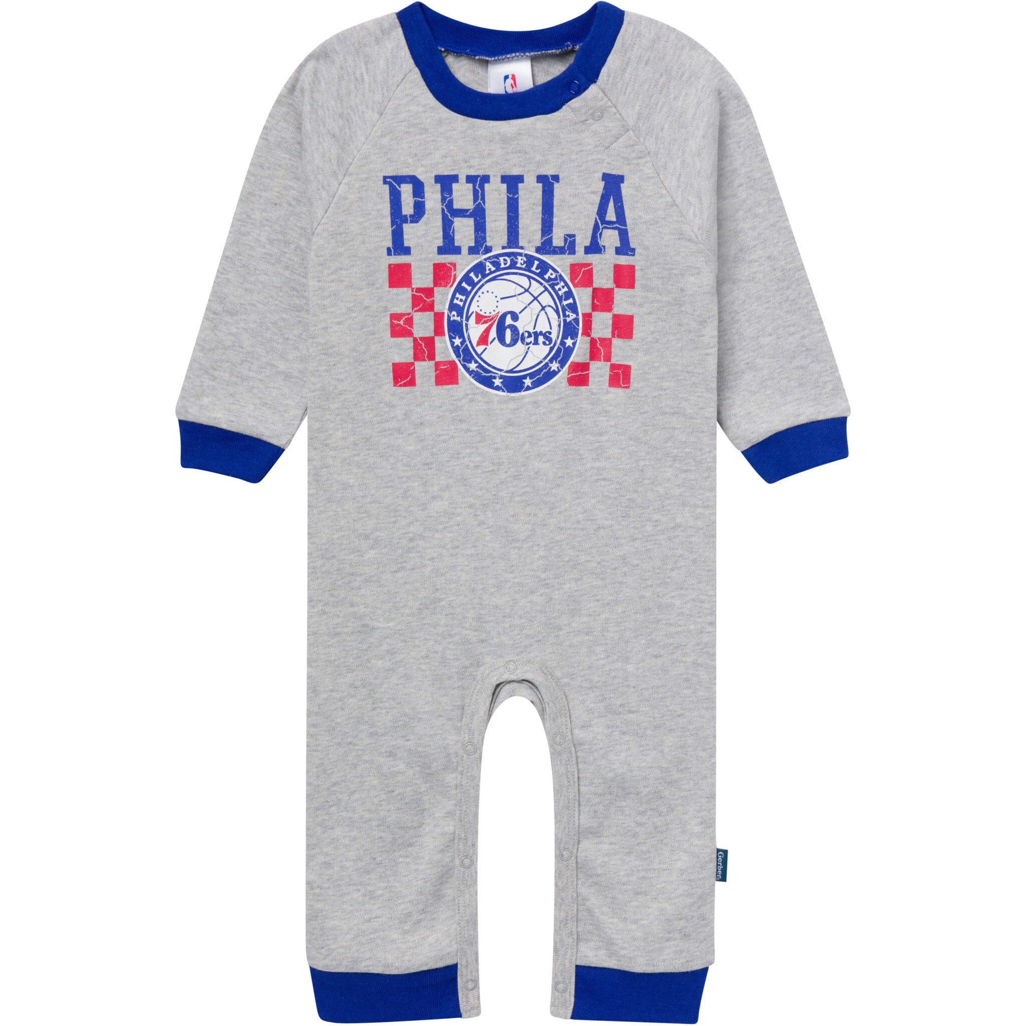 Baby Neutral Philadelphia Sixers Romper Rompers Gerber® 