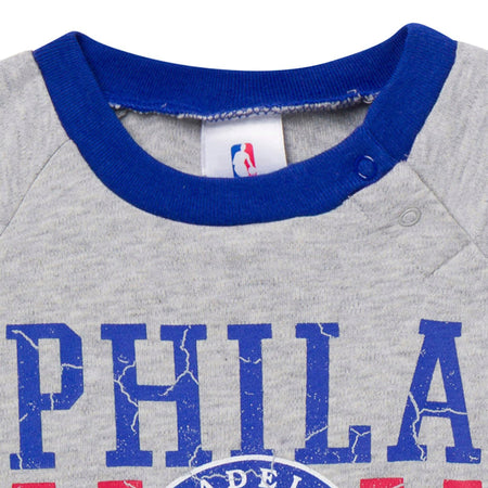 Baby Neutral Philadelphia 76ers Romper
