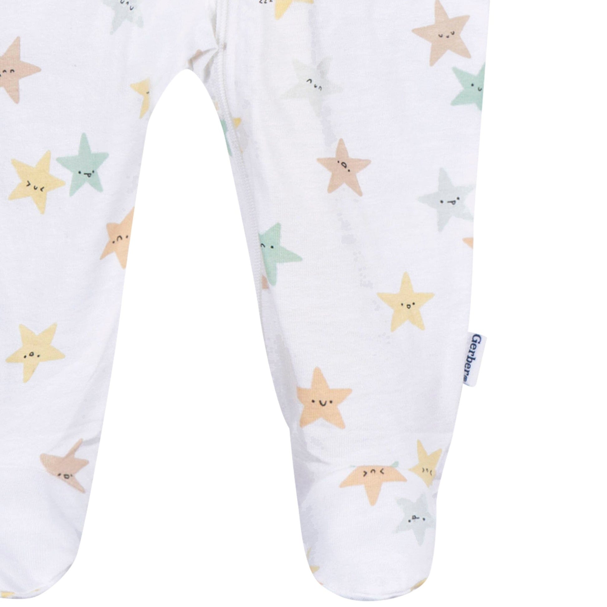 Baby Neutral Starry Smiles Sleep 'N Play Sleepwear Gerber® 