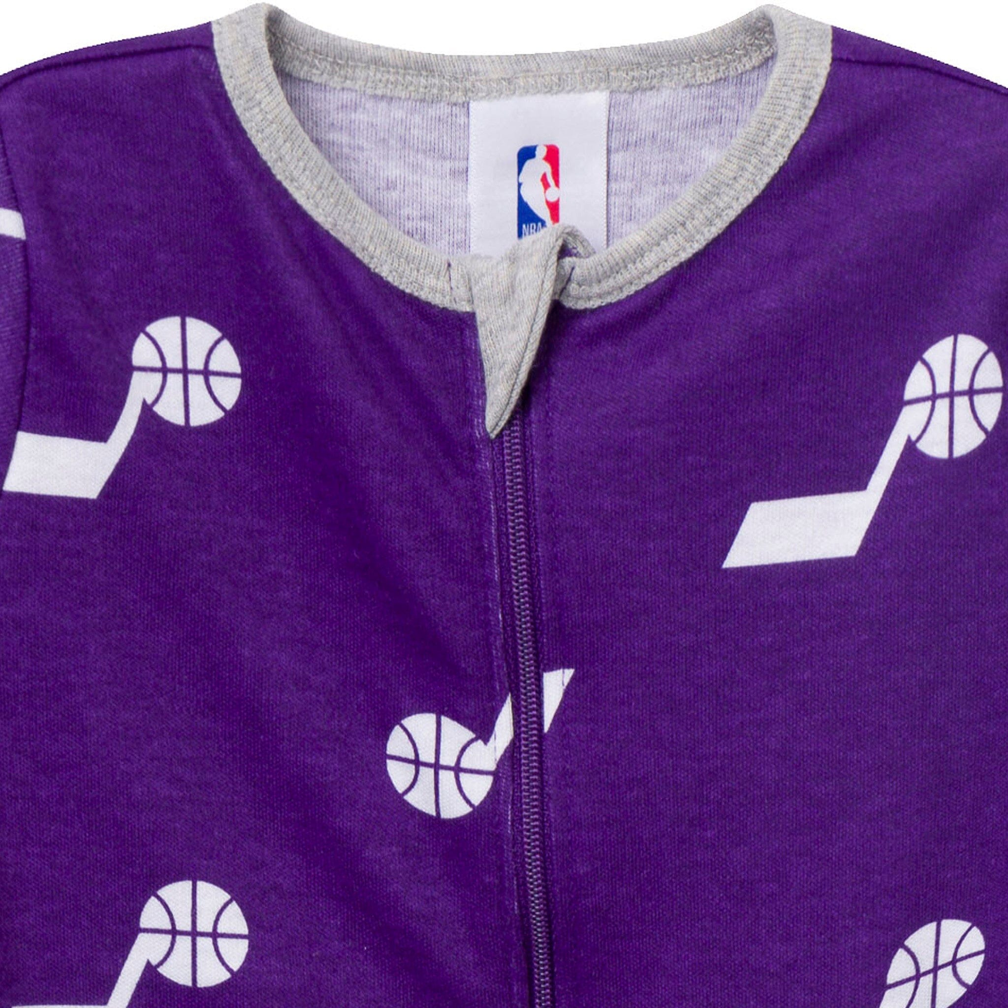 Baby Neutral Utah Jazz Sleep 'N Play Sleepwear Gerber® 