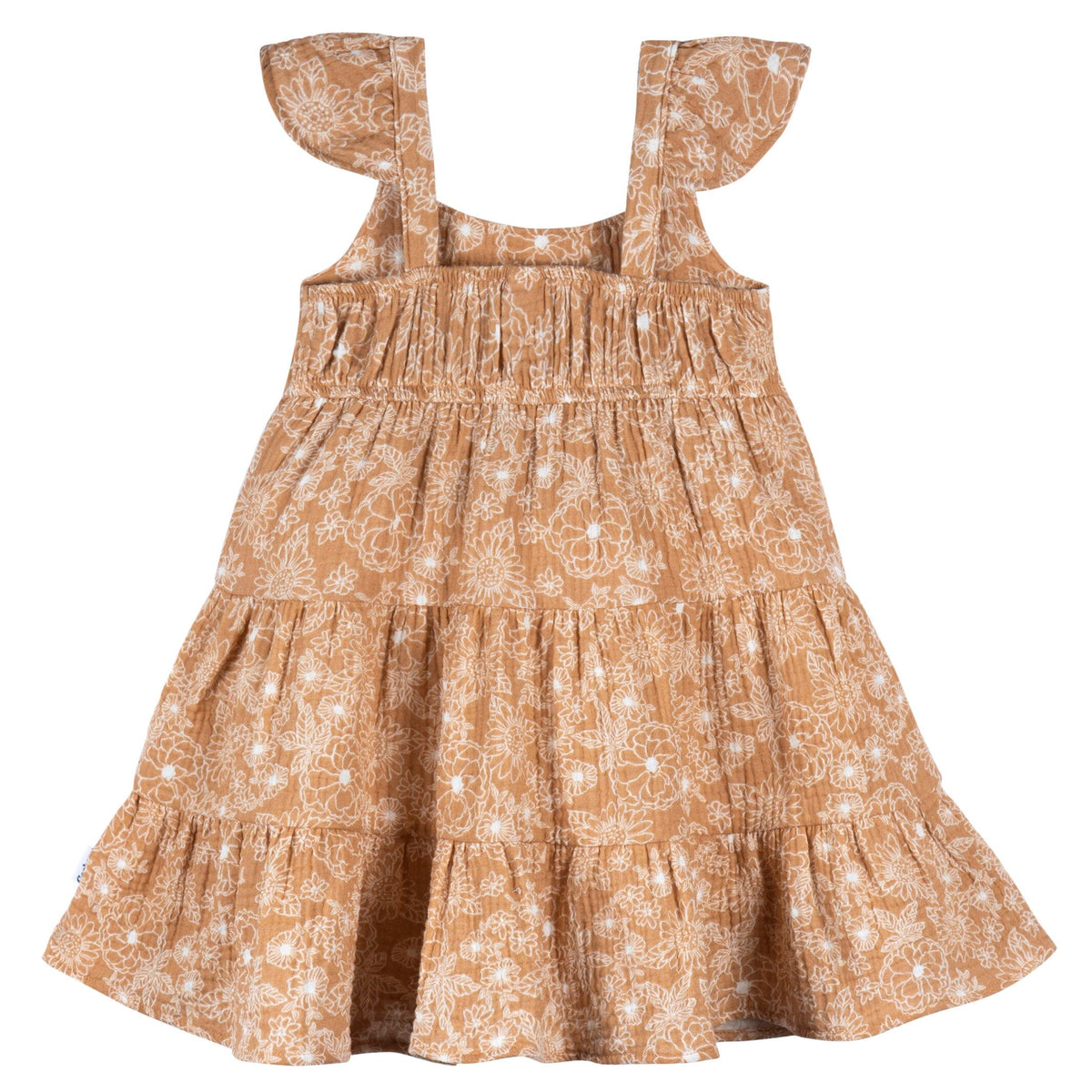 Toddler Girls Groovy Floral Dress