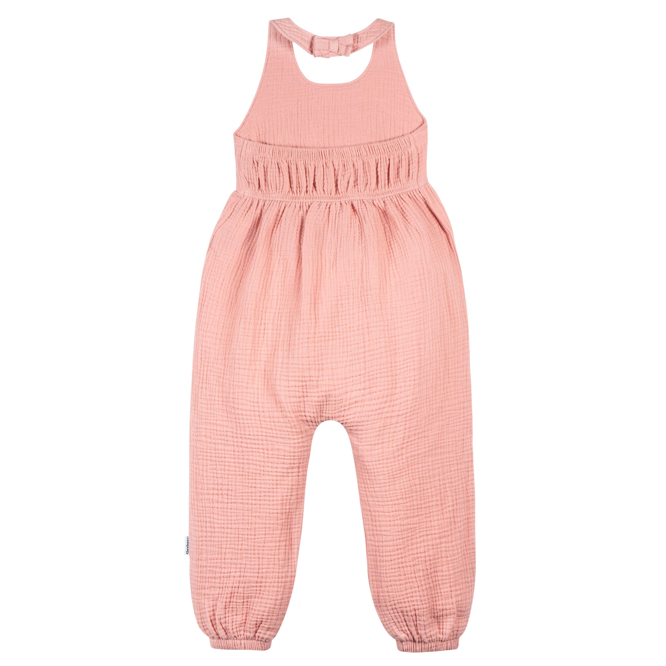 Toddler Girls Rose Pink Romper