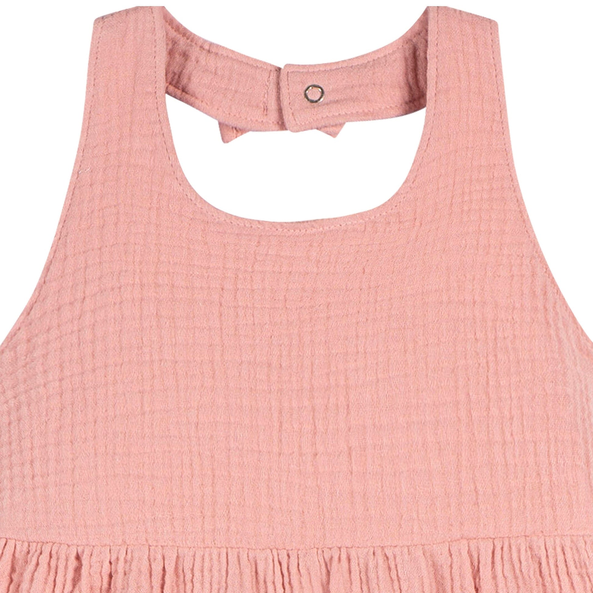 Toddler Girls Rose Pink Romper