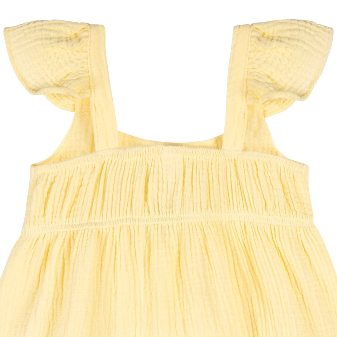 Toddler Girls Yellow Dress