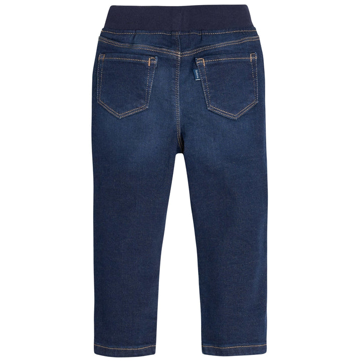 Toddler Neutral Dark Blue Skinny Jeans