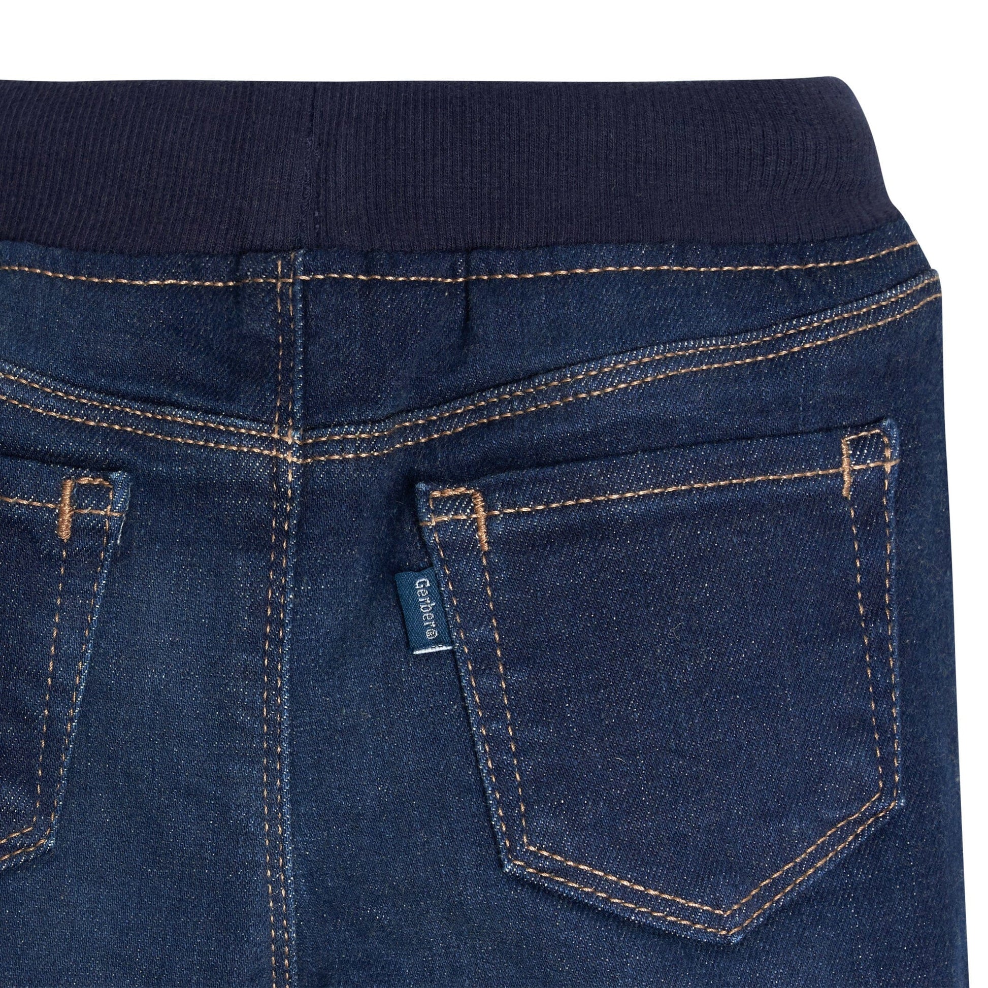 Toddler Neutral Dark Blue Skinny Jeans