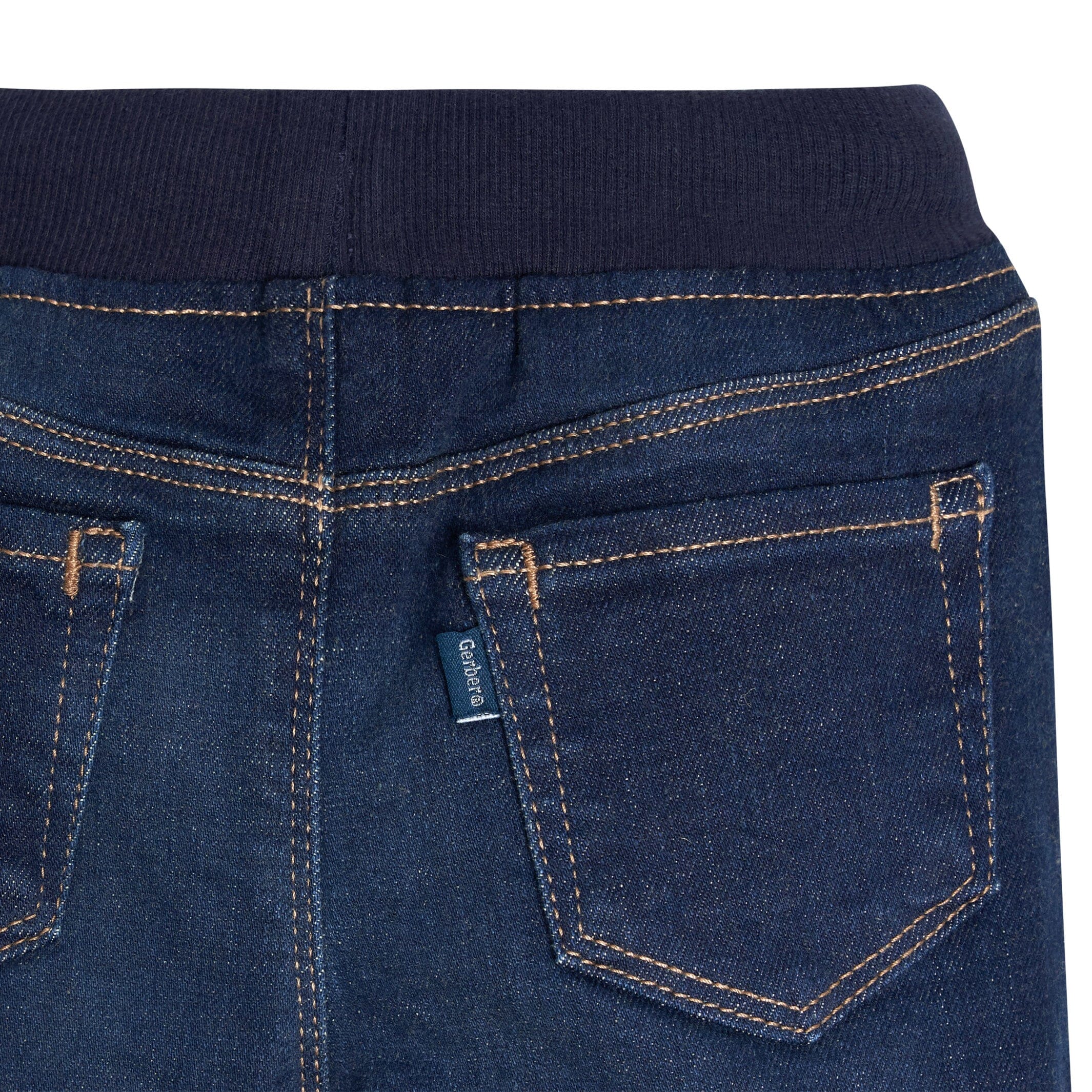 Toddler Neutral Dark Blue Skinny Jeans