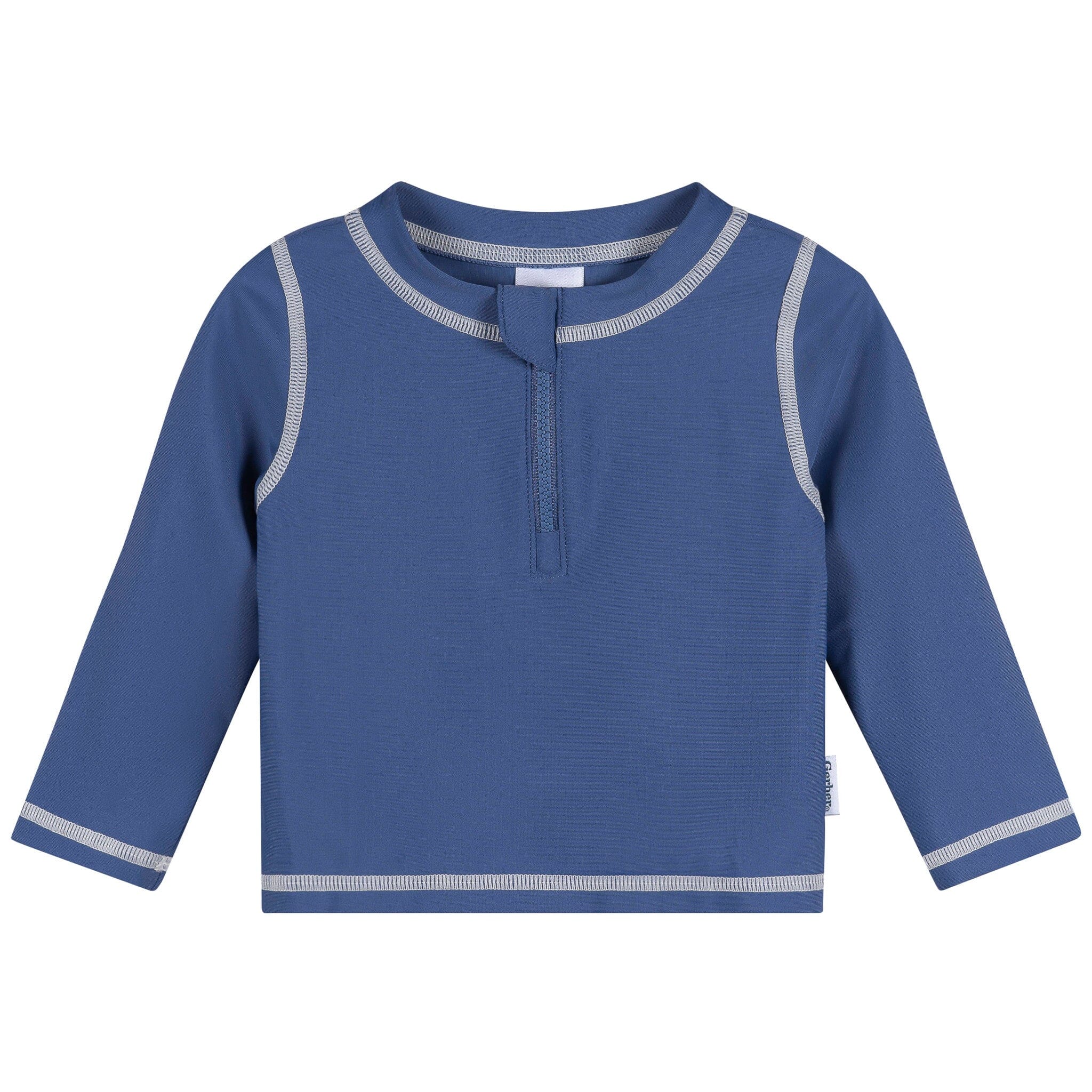 Baby & Toddler Boys Blue Rashguard Top Swimwear Gerber® 