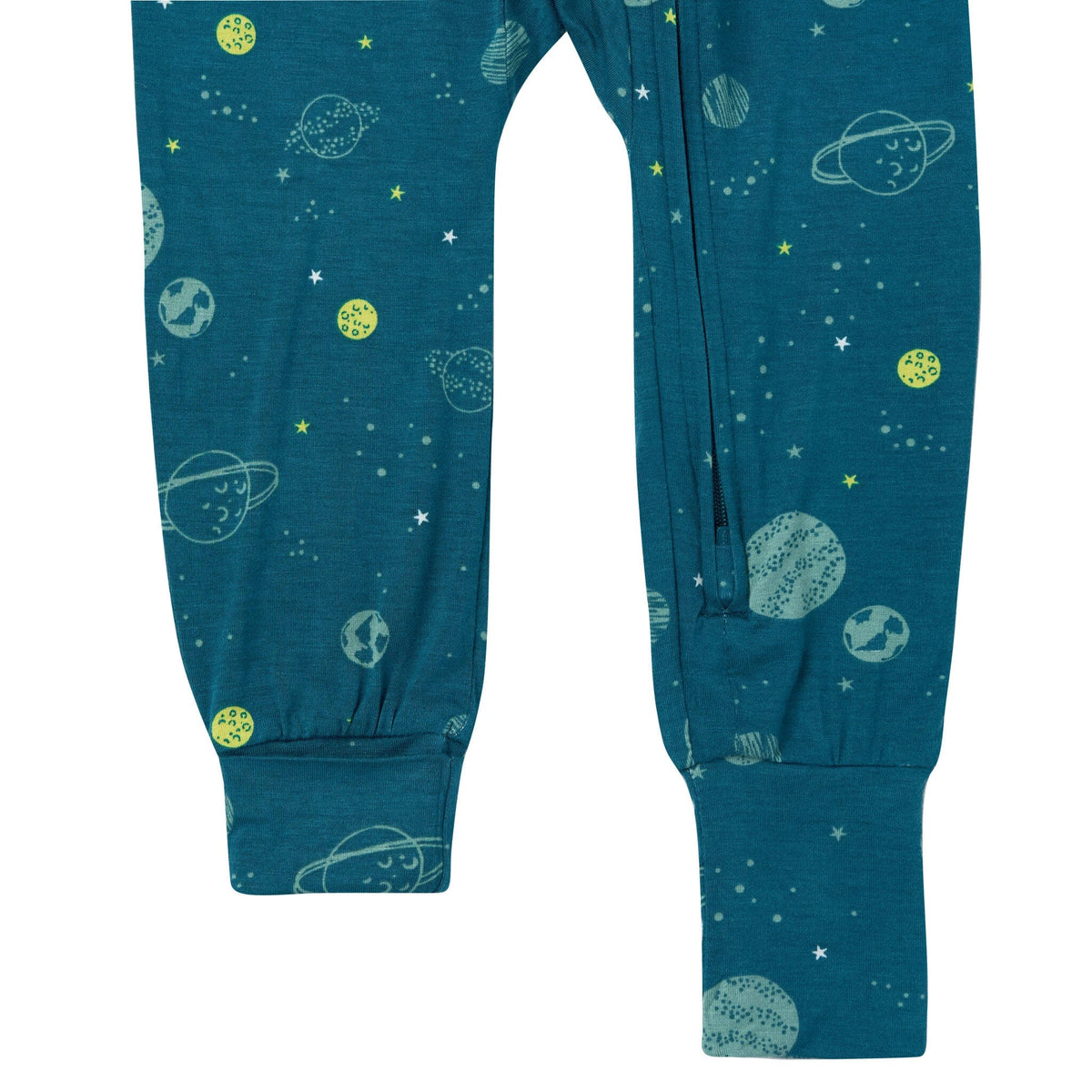 Baby & Toddler Boys Blue Space Snug Fit Footless Pajamas Sleepwear Gerber® 