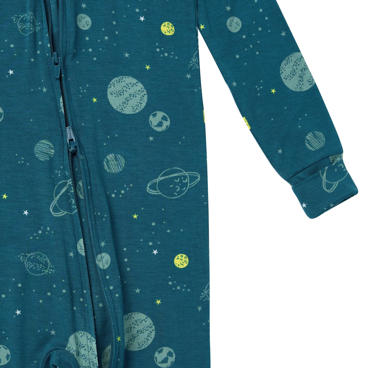 Baby & Toddler Boys Blue Space Snug Fit Footless Pajamas Sleepwear Gerber® 
