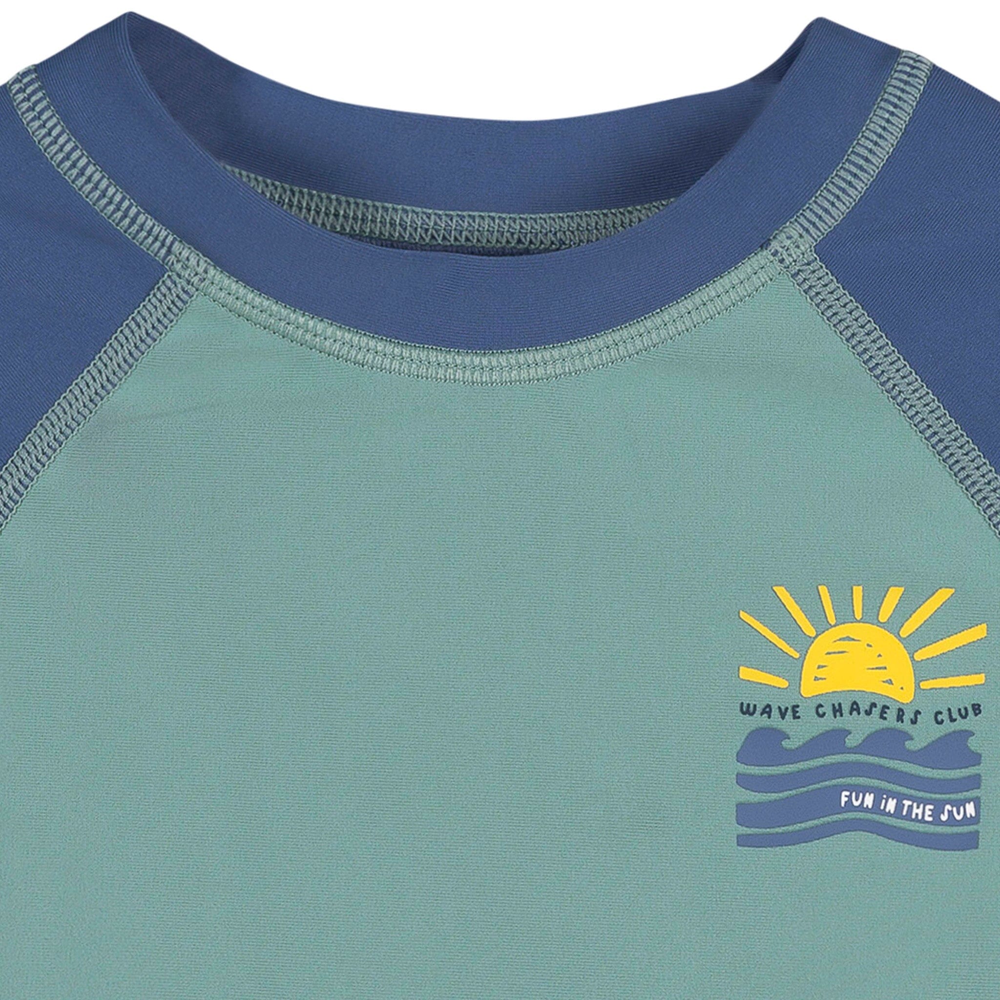 Baby & Toddler Boys Green Rashguard Top Swimwear Gerber® 