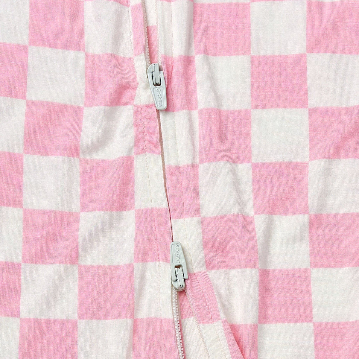 Baby & Toddler Girls Pink Check Snug Fit Footless Pajamas Sleepwear Gerber® 