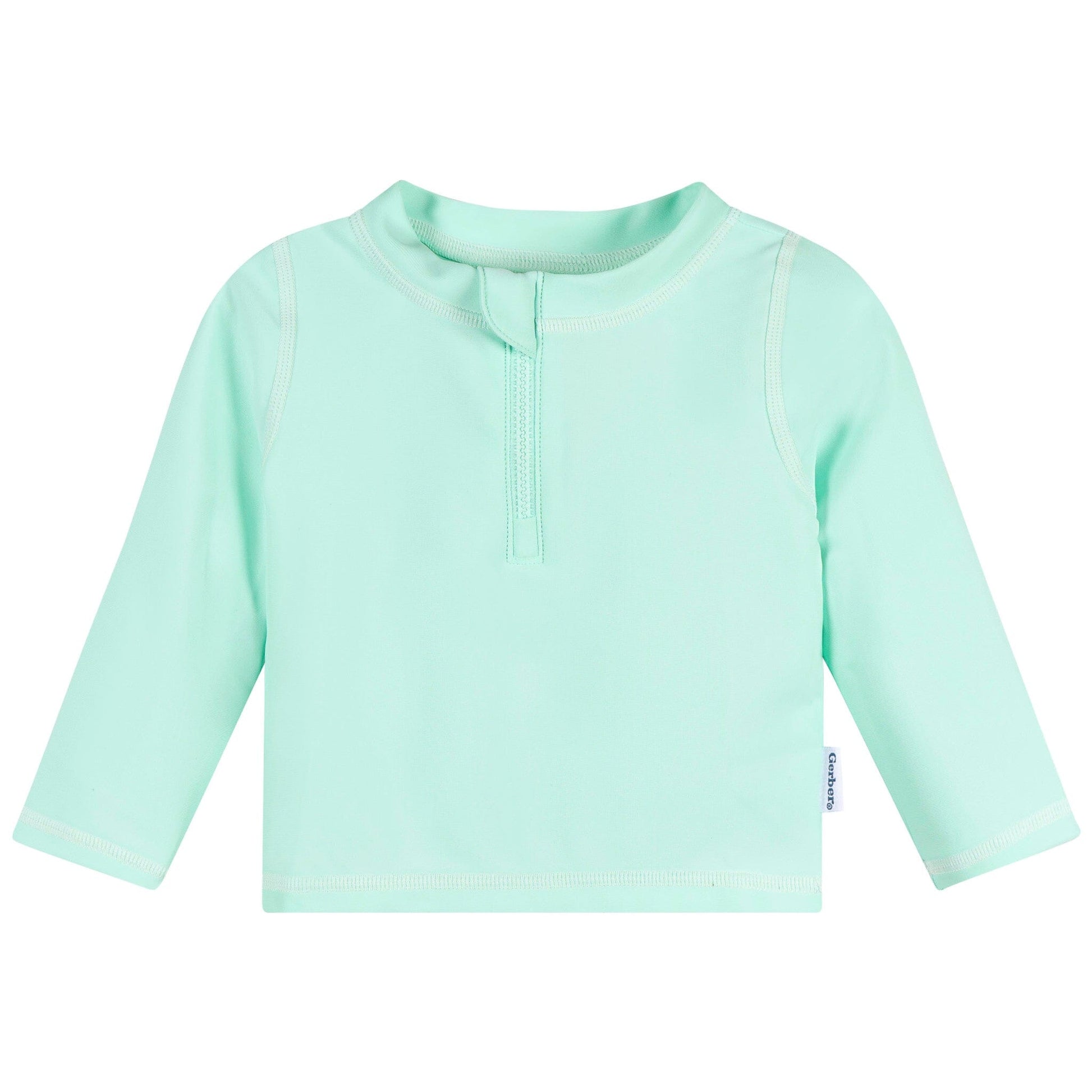 Baby & Toddler Neutral Green Rashguard Top Swimwear Gerber® 