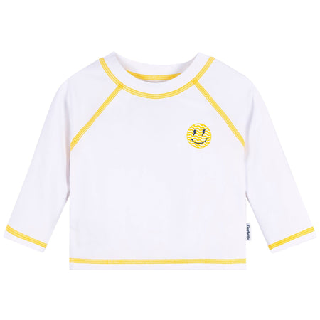 Baby & Toddler Neutral UPF 50+ Smiley Face Rash Guard