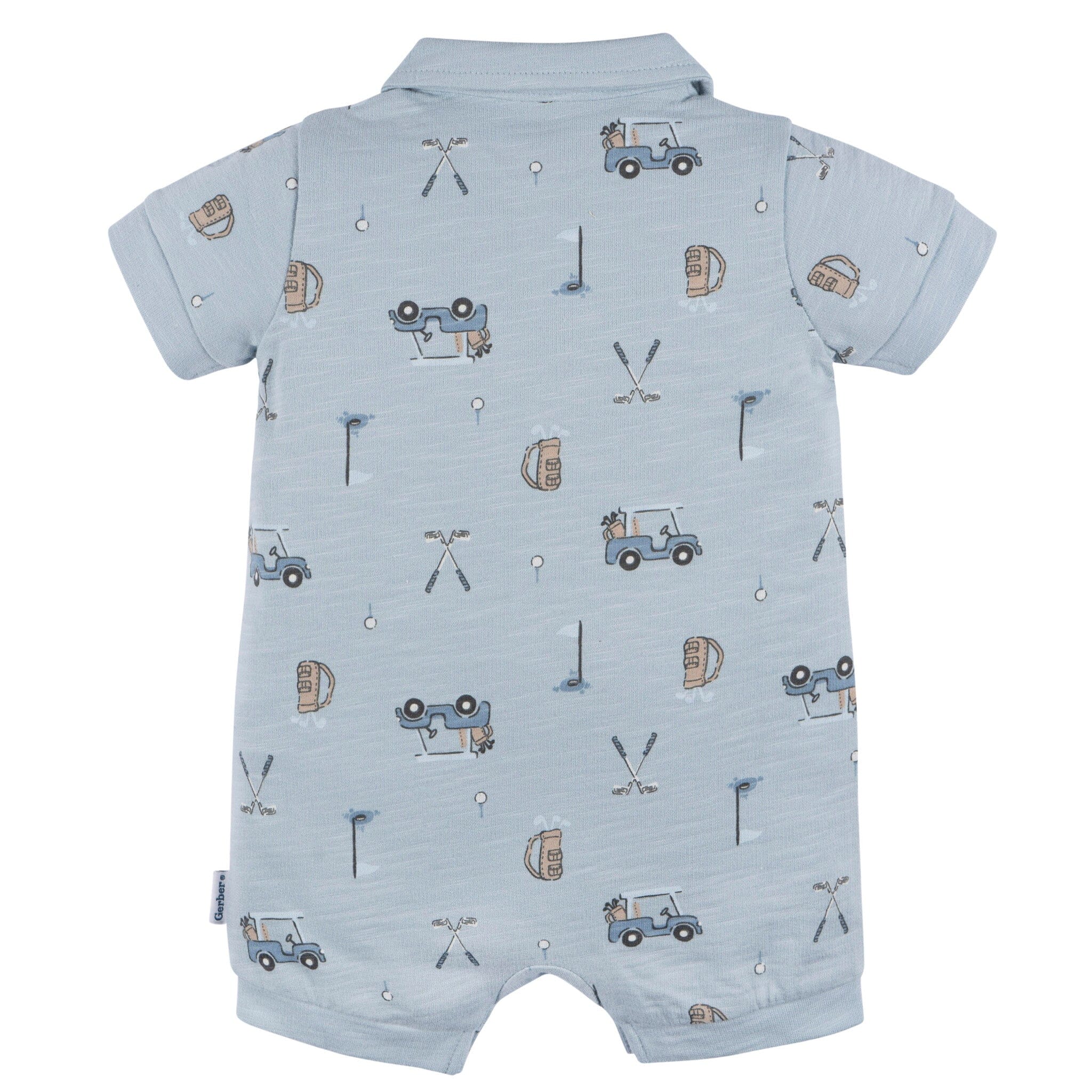 Baby Boys Golf Polo Romper
