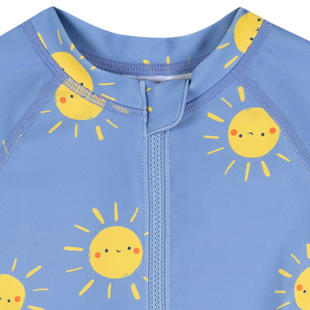 Baby Boys UPF 50+ Sunshine Smiles Long Sleeve Rash Guard