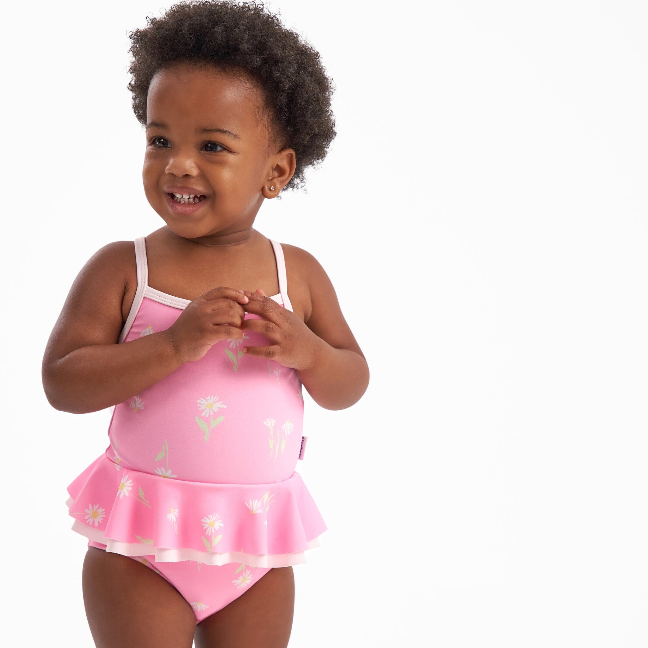 Baby Girls Daises Swimsuit
