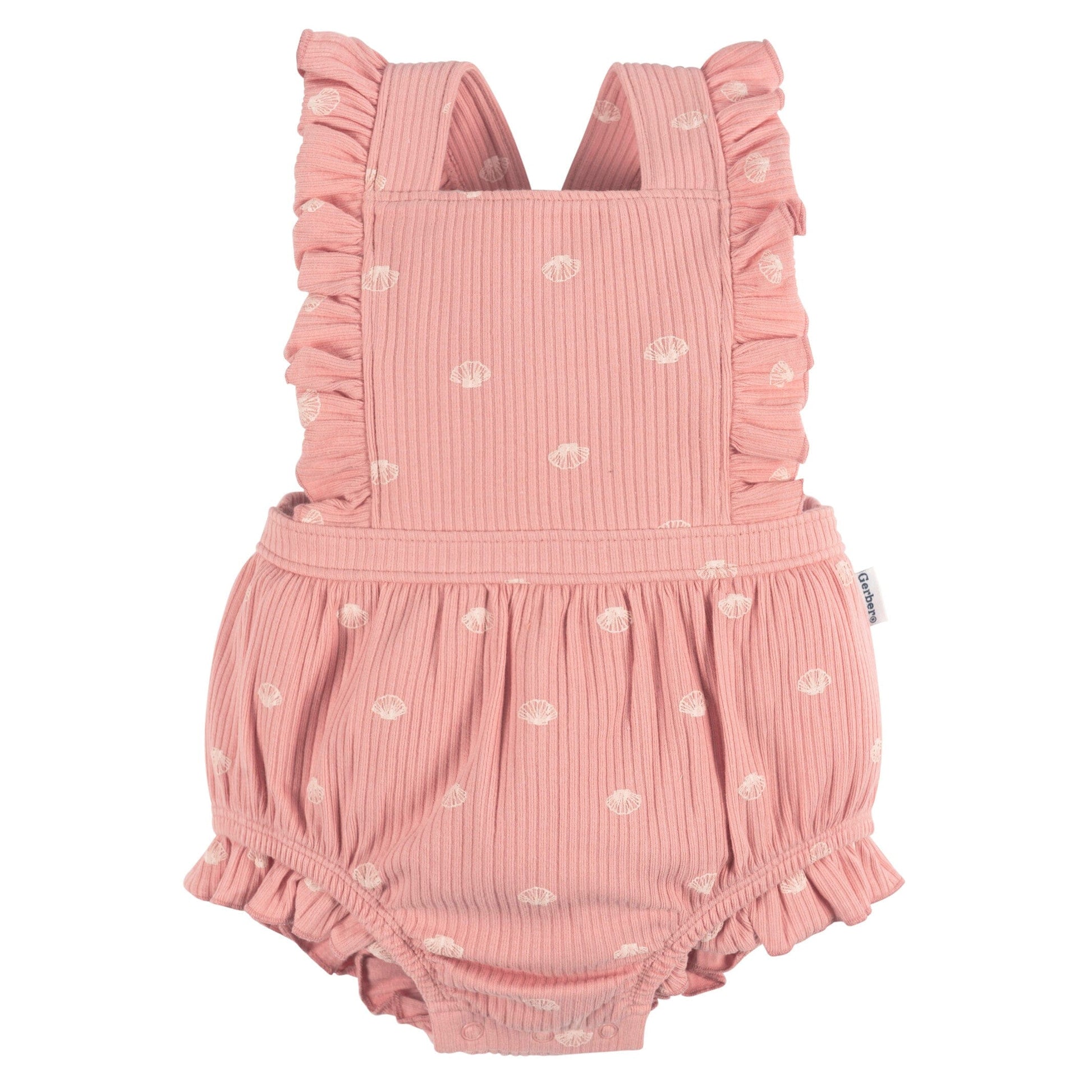 Baby Girls Seashell Sunsuit Romper