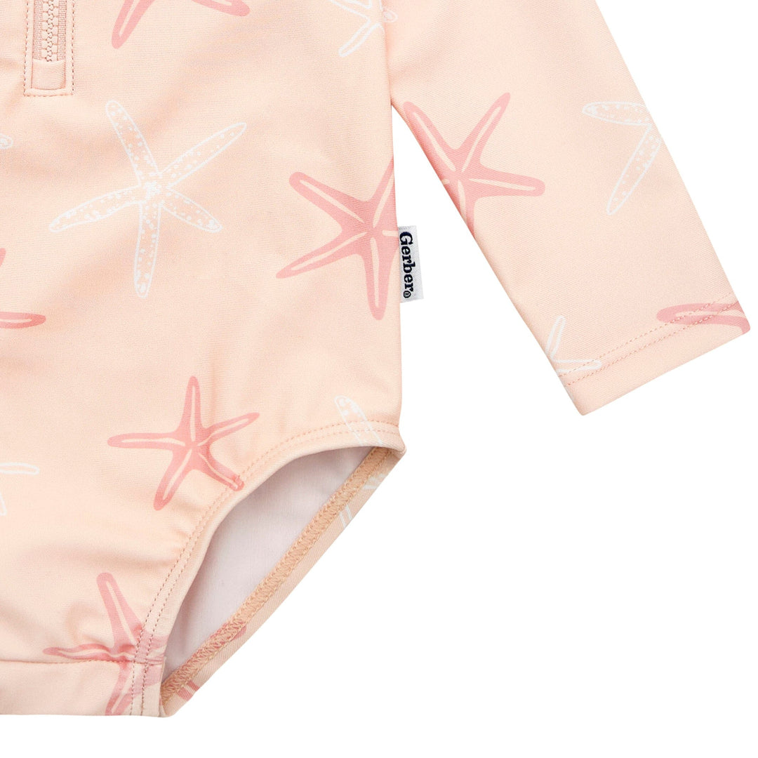Baby Girls Starfish Rashguard