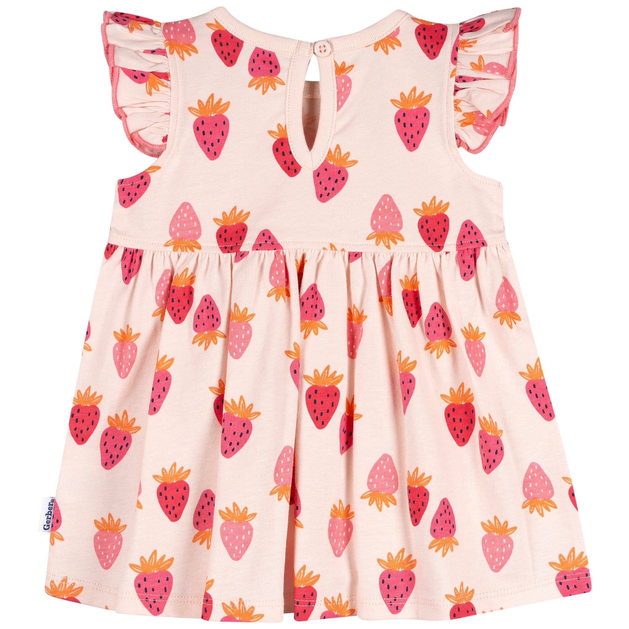 Baby Girls Strawberries Dress Dresses Gerber® 