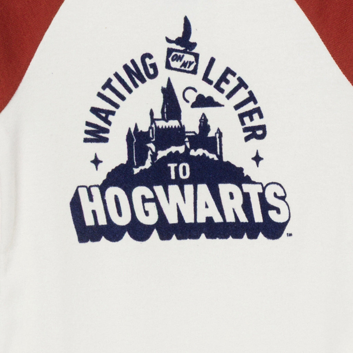 Baby Neutral Crimson Hogwarts Letter Bodysuit onesies Gerber® 