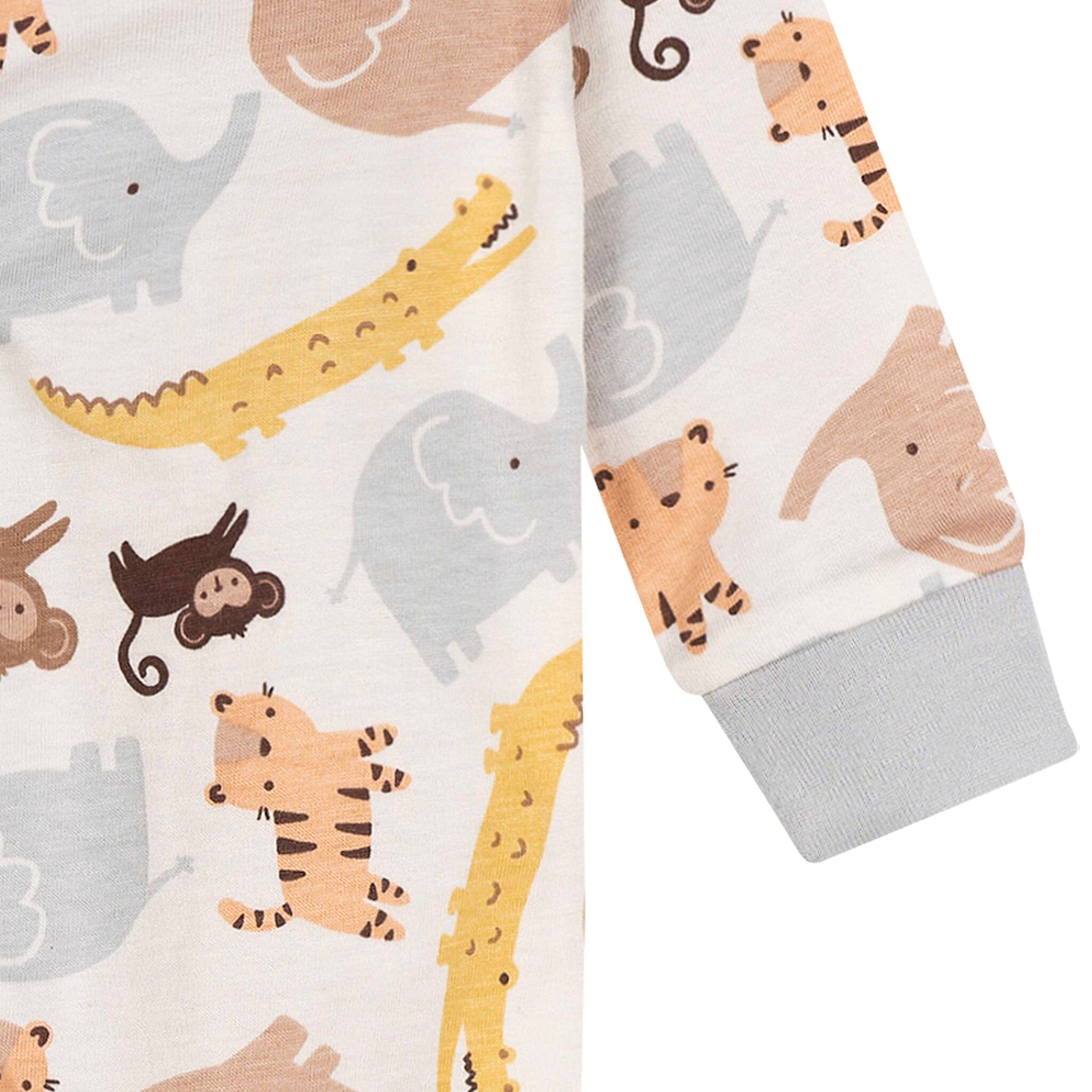 Baby Neutral Zoo Animals Sleep 'N Play Sleepwear Gerber® 
