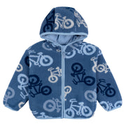 Infant & Toddler Boys Blue Sherpa Jacket