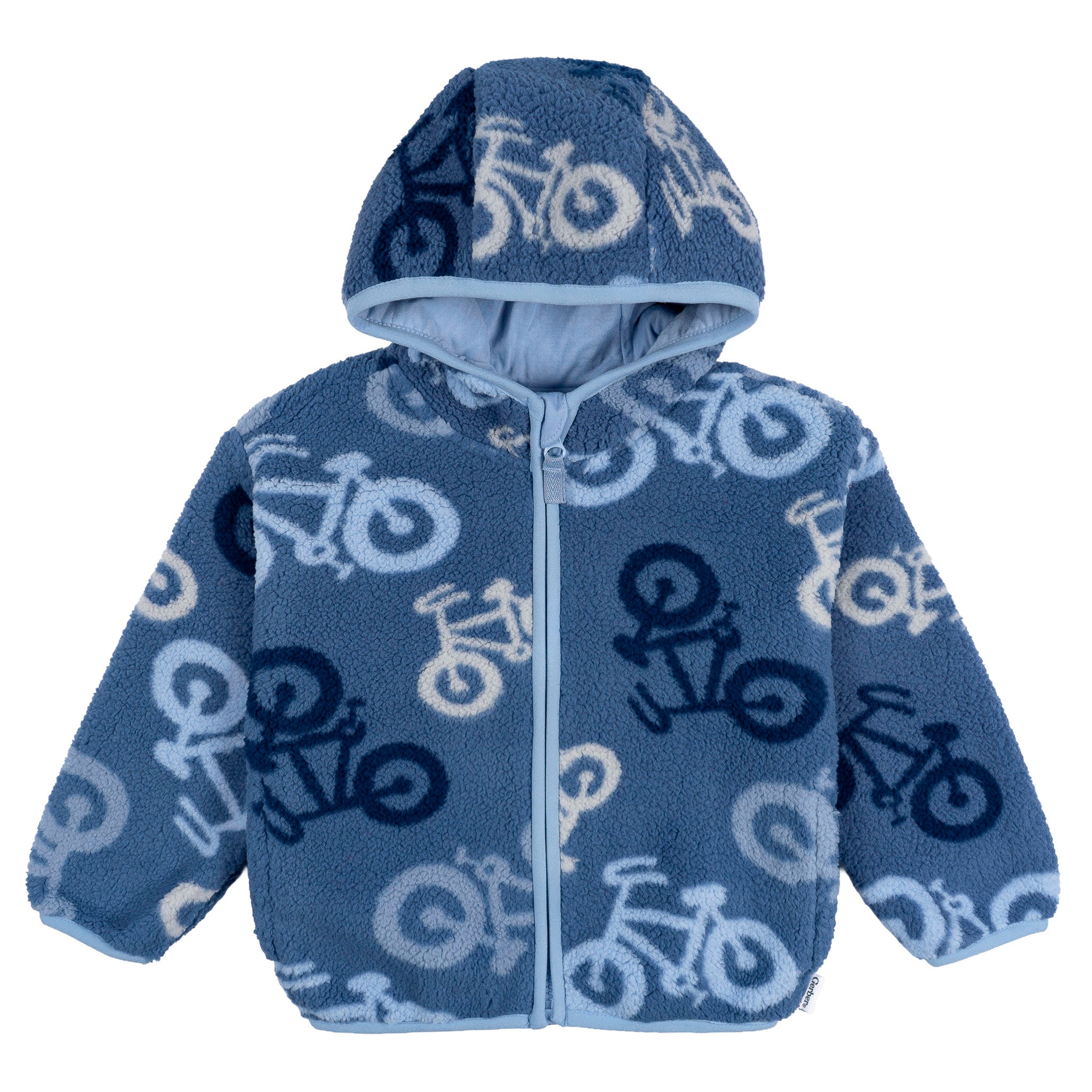 Infant & Toddler Boys Blue Sherpa Jacket
