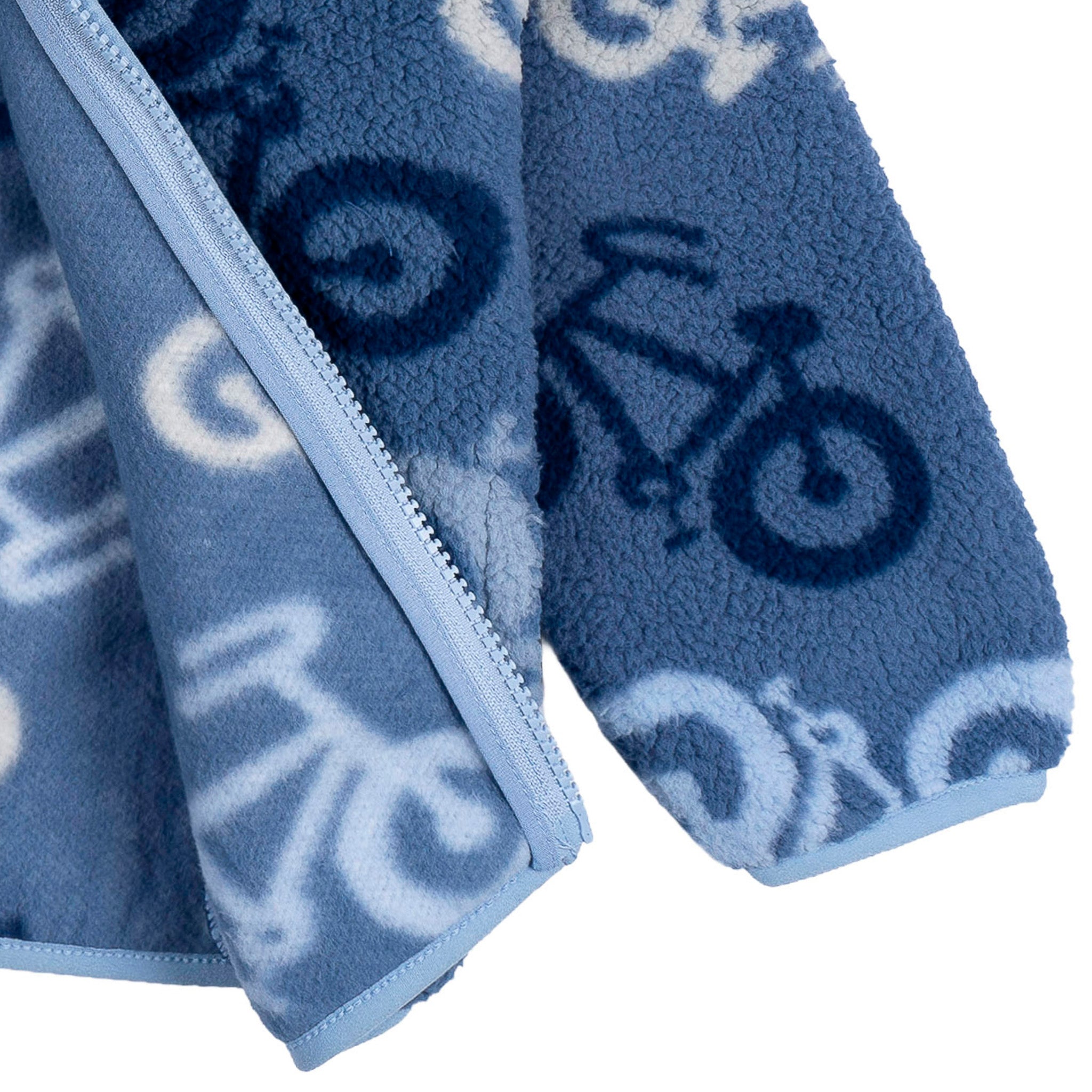 Infant & Toddler Boys Blue Sherpa Jacket