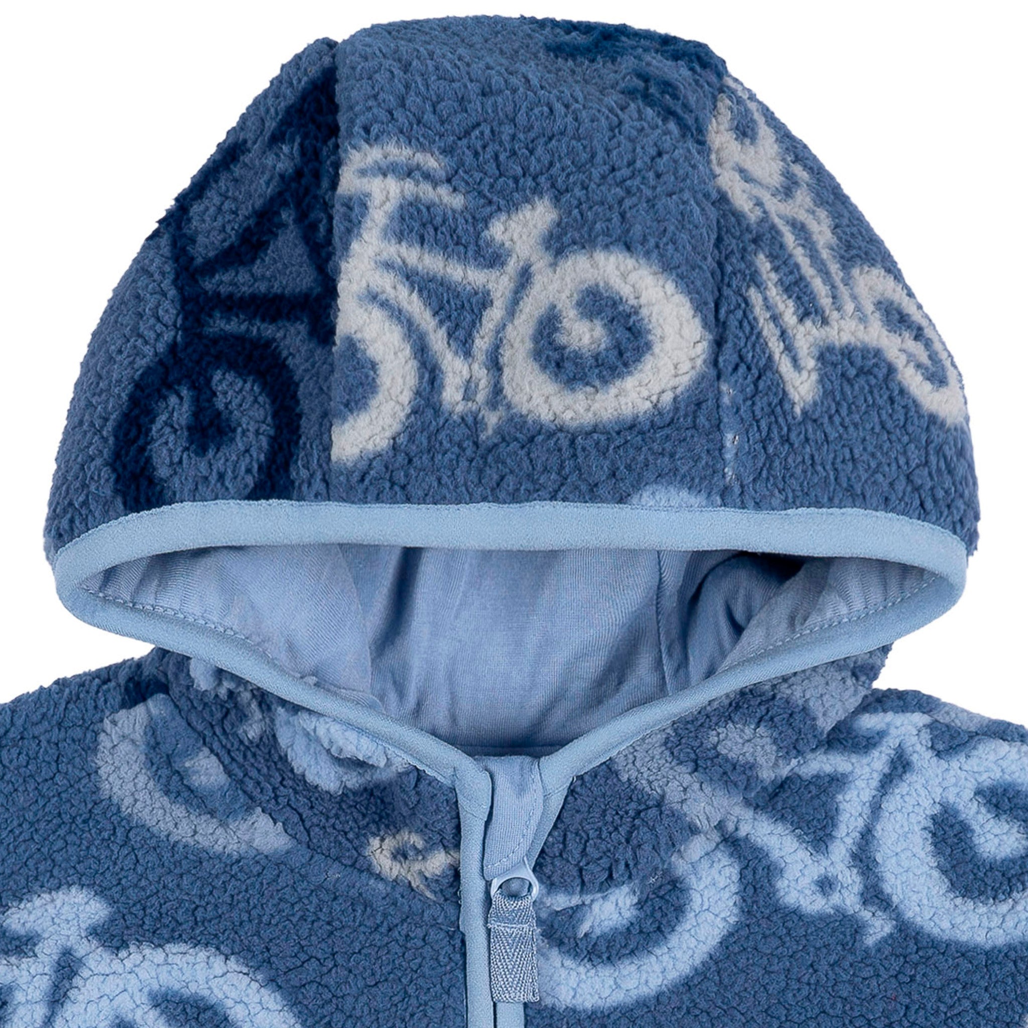 Infant & Toddler Boys Blue Sherpa Jacket