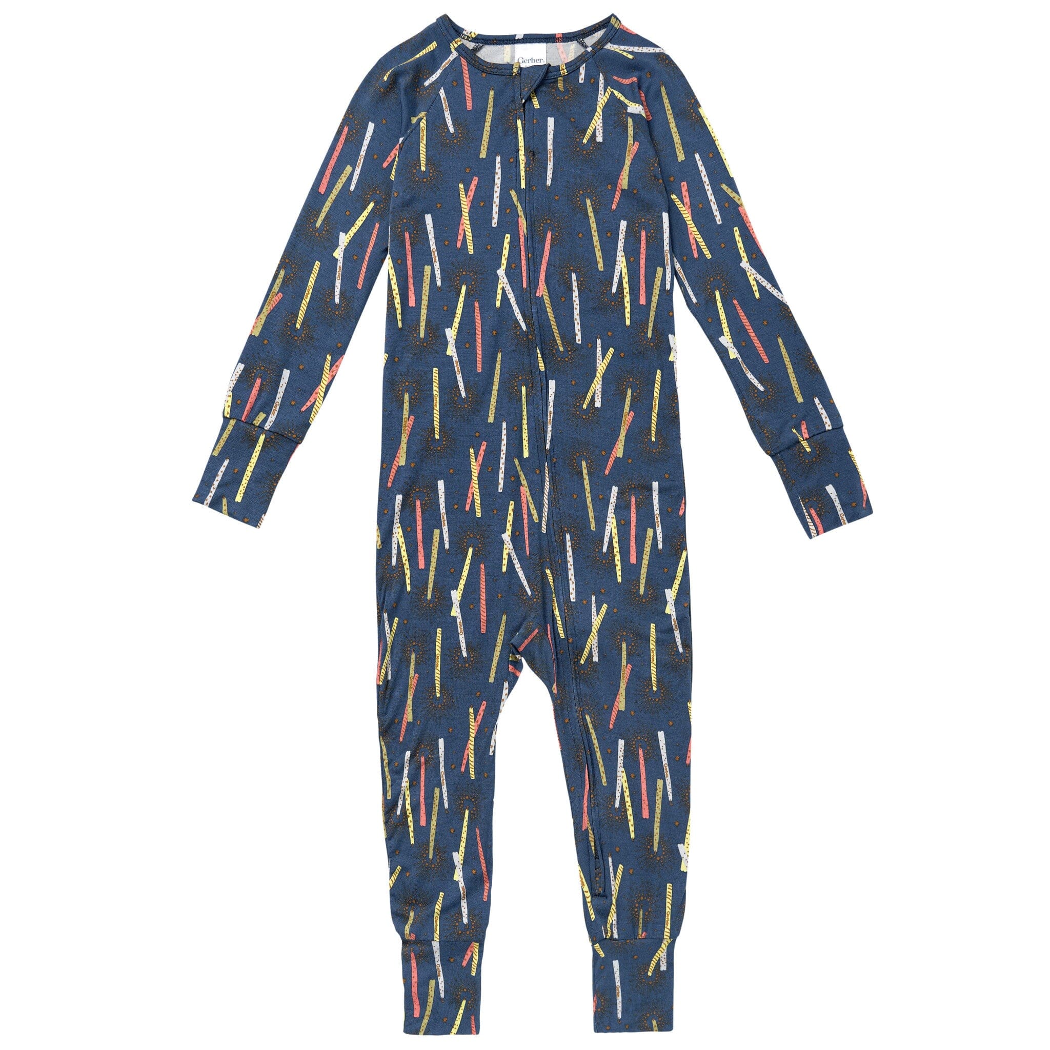 Infant & Toddler Boys Navy Candle Snug Fit Footless Pajamas Sleepwear Gerber® 