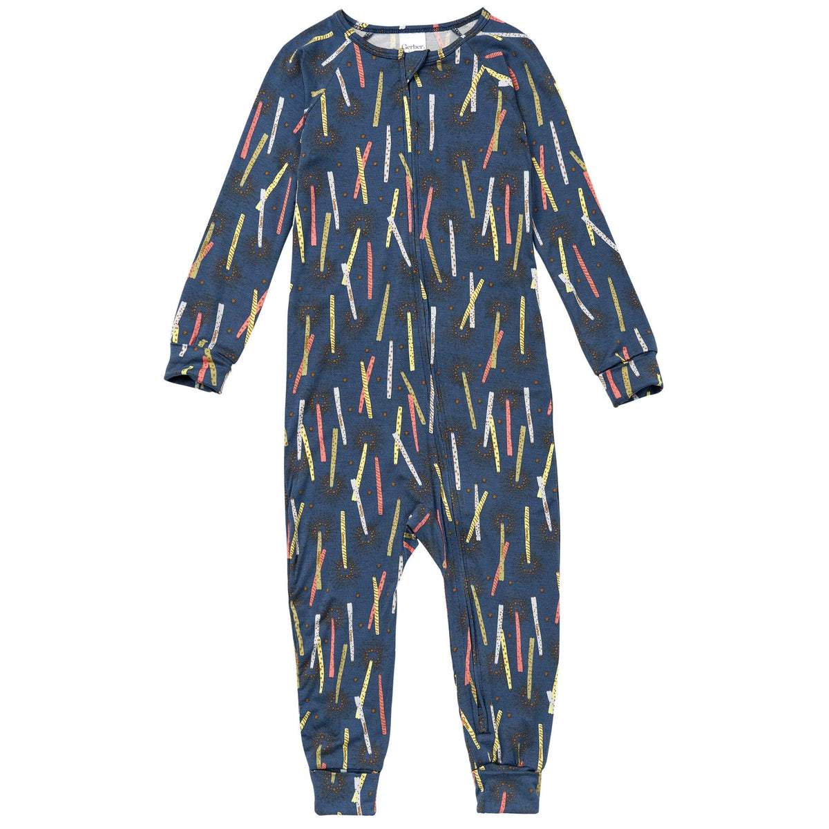 Infant & Toddler Boys Navy Candle Snug Fit Footless Pajamas Sleepwear Gerber® 