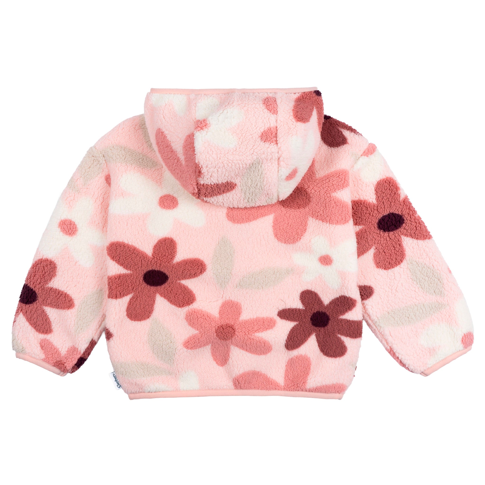 Infant & Toddler Girls Pink Sherpa Jacket