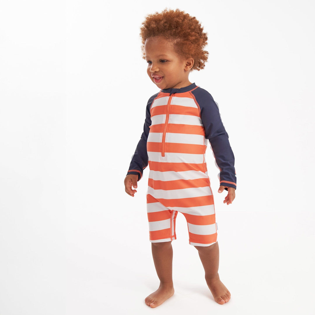 Toddler Boys UPF 50+ Stripe Rash Guard – Gerber Childrenswear