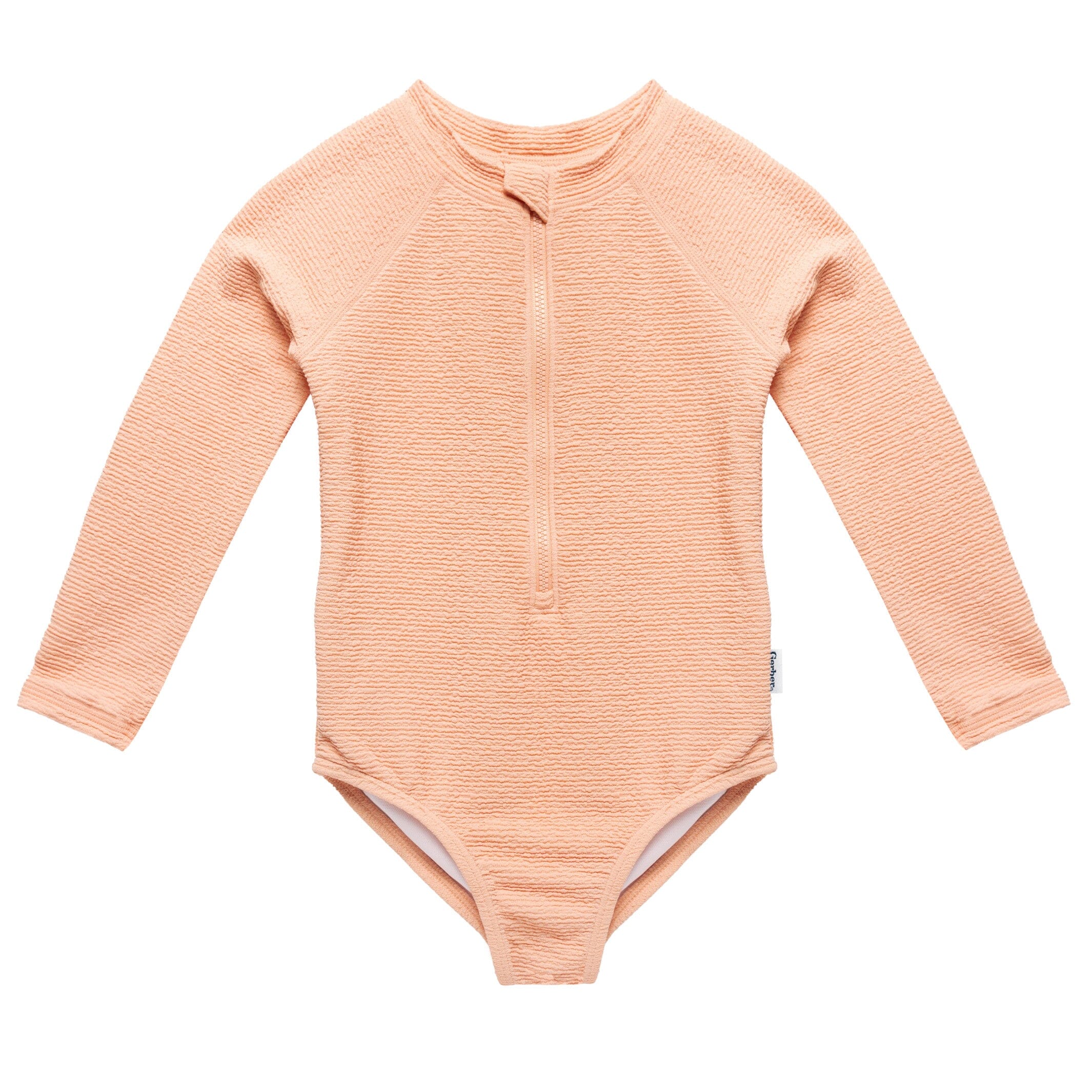Toddler Girls Peach Rashguard