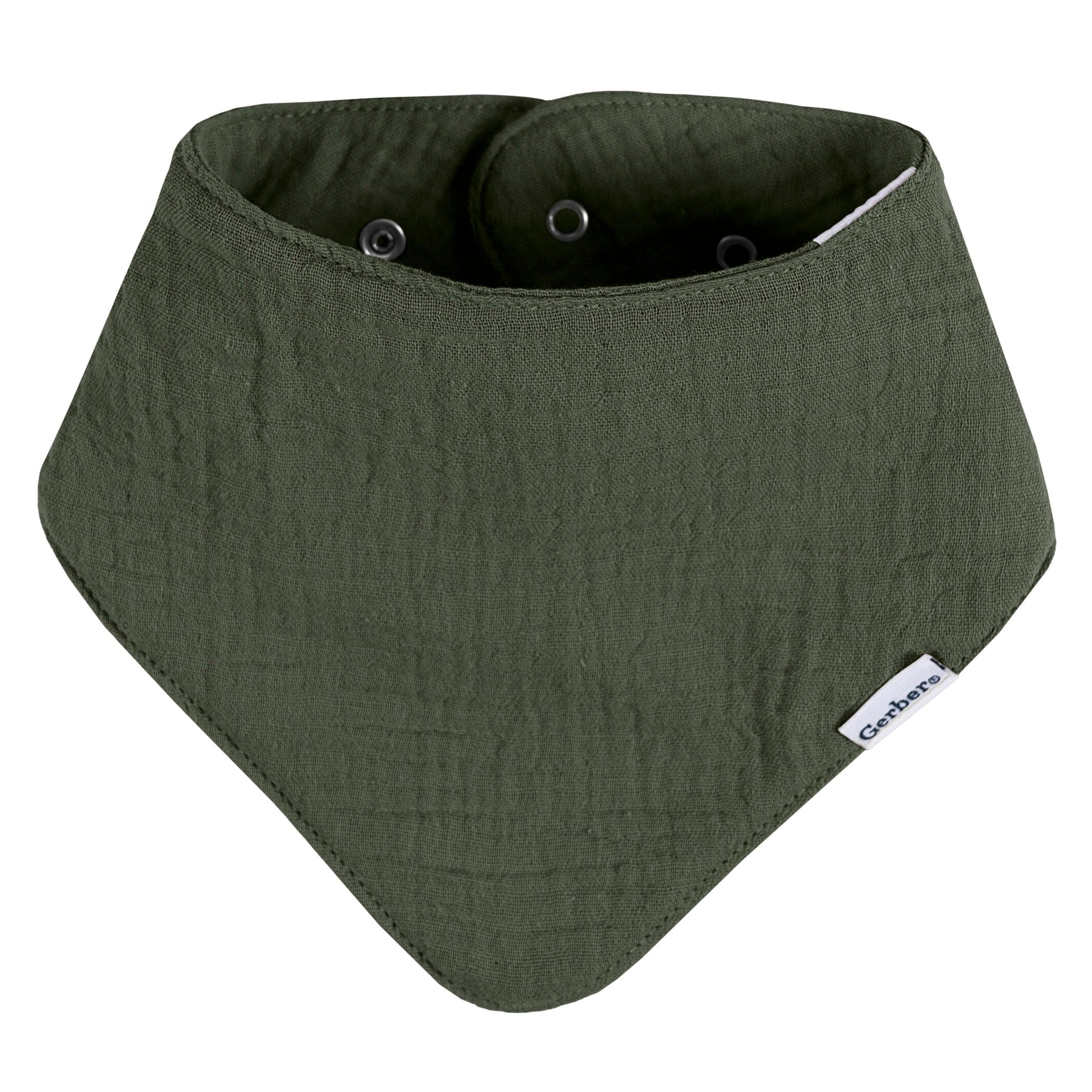 10-Pack Baby Boys Multi Blue Muslin Bandana Bib